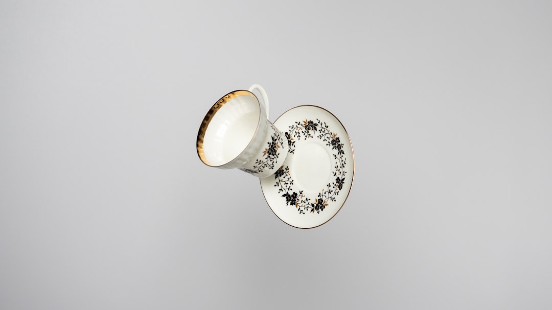 Photo cracked porcelain
